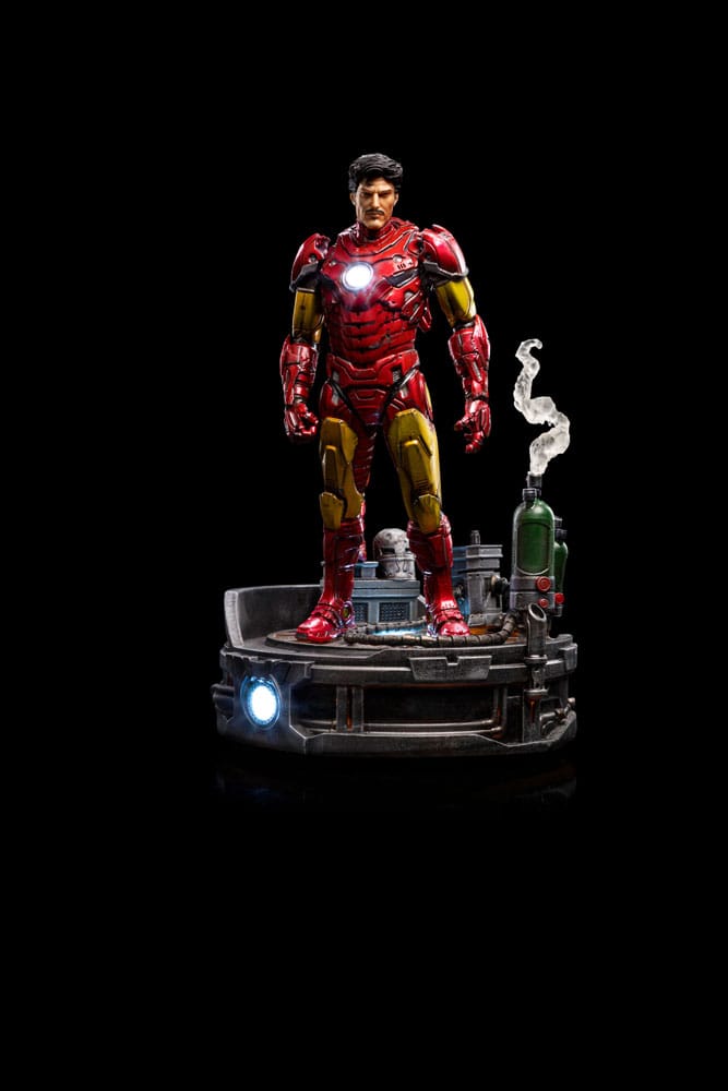 Marvel Deluxe Art Scale Statue 1/10 Iron Man Unleashed 23 cm
