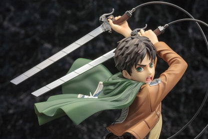 Attack on Titan ARTFXJ Statue 1/8 Eren Yeager Erneuerungspaket Ver. 26 cm