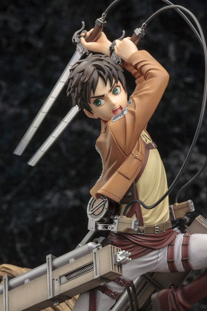 Attack on Titan ARTFXJ Statue 1/8 Eren Yeager Erneuerungspaket Ver. 26 cm