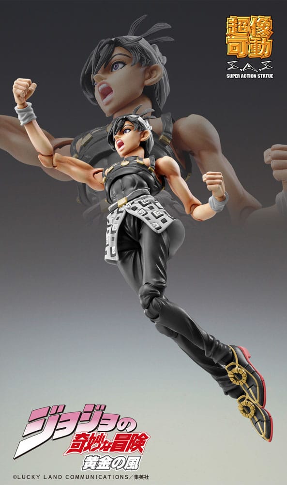 JoJo's Bizarre Adventure Teil 5: Golden Wind Actionfigur Chozokado (Narancia Ghirga &amp; As Ver. Black) 15 cm