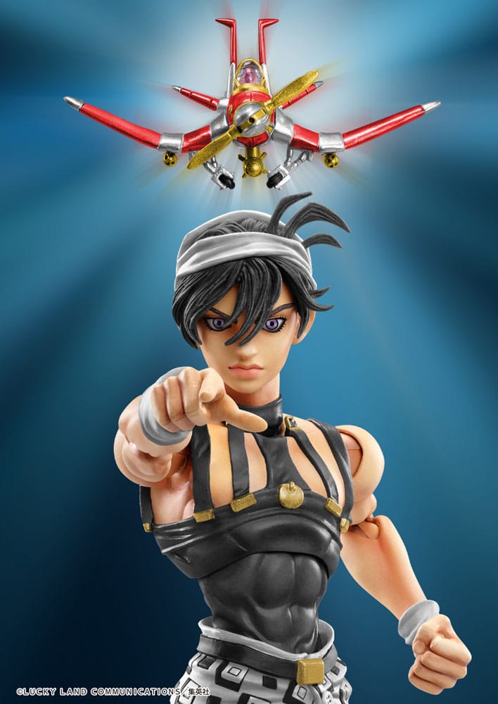 JoJo's Bizarre Adventure Teil 5: Golden Wind Actionfigur Chozokado (Narancia Ghirga &amp; As Ver. Black) 15 cm