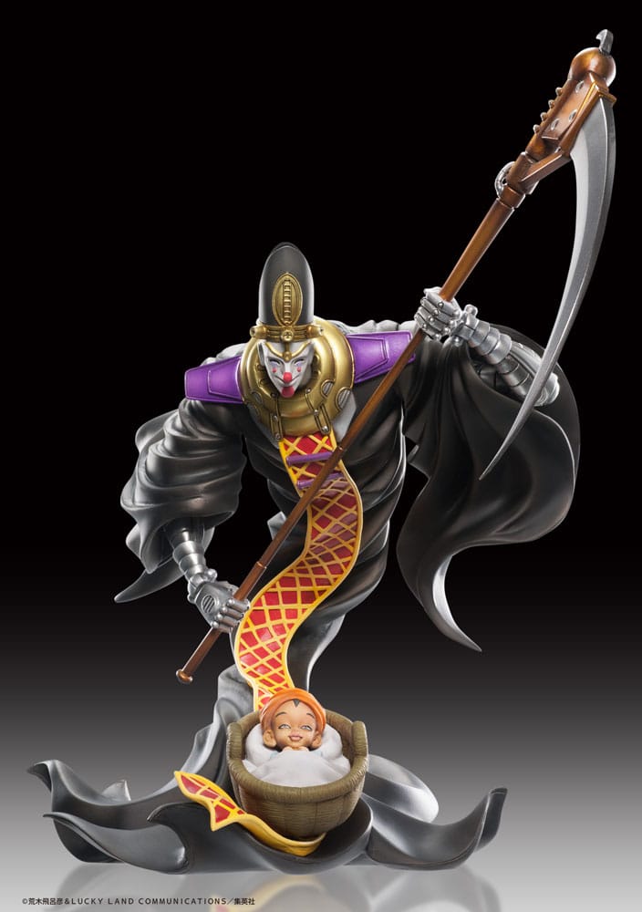 JoJo's Bizarre Adventure Statue Legend PVC Statue Death Thirteen &amp; Mannish Boy 17 cm