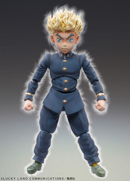 JoJo's Bizarre Adventure Part 4: Diamond is unbreakable Action Figure Statue Chozokado Koichi Hirose &amp; Ec (Act 1) (re-run) 9 cm