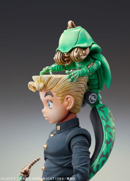JoJo's Bizarre Adventure Part 4: Diamond is unbreakable Action Figure Statue Chozokado Koichi Hirose &amp; Ec (Act 1) (re-run) 9 cm