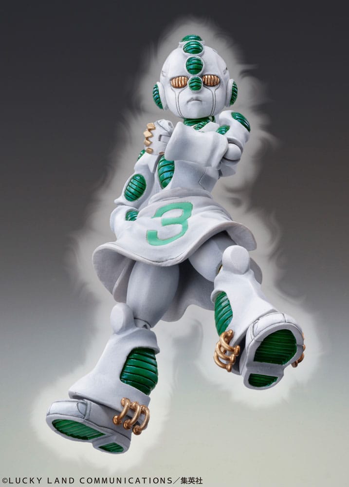 JoJo's Bizarre Adventure Part 4: Diamond is unbreakable Action Figure Statue Chozokado Ec (Act 2) &amp; Ec (Act 3) (re-run) 8 cm