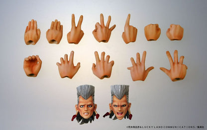 JoJo's Bizarre Adventure Super Action Actionfigur Chozokado (Jean Pierre Polnareff) 16 cm (Wiederholung)
