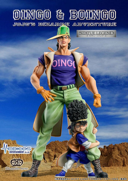 JoJo's Bizarre Adventure Statue Legend PVC Statue Oingo &amp; Boingo 19 cm