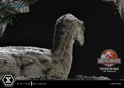 Jurassic Park III Legacy Museum Collection Statue 1/6 Velociraptor Female Bonus Version 44 cm