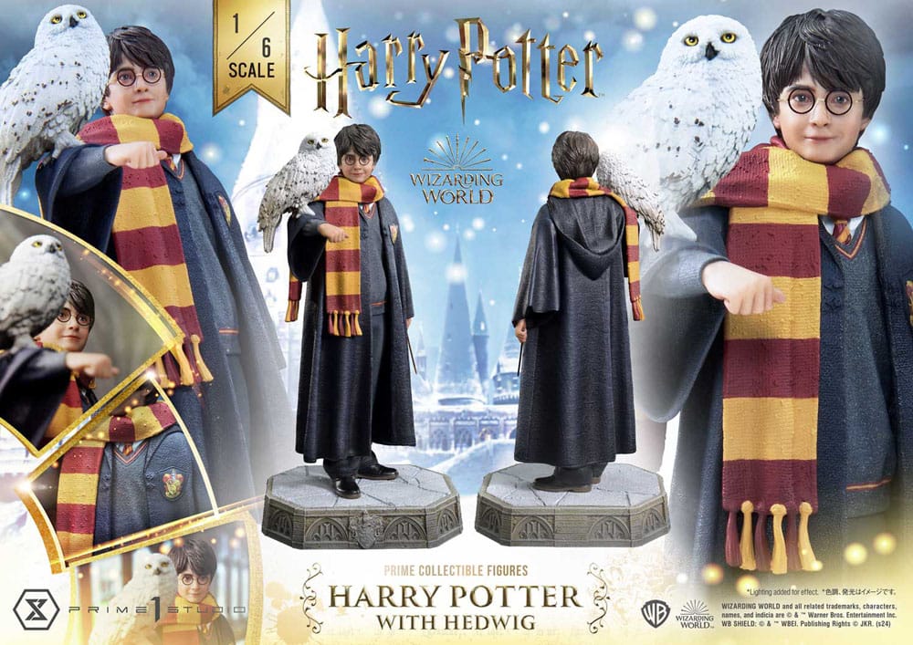 Harry Potter Prime Collectibles Statue 1/6 Harry Potter mit Hedwig 28 cm