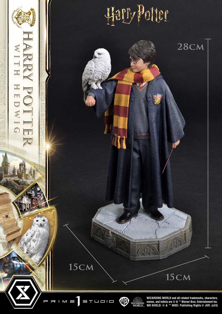 Harry Potter Prime Collectibles Statue 1/6 Harry Potter mit Hedwig 28 cm