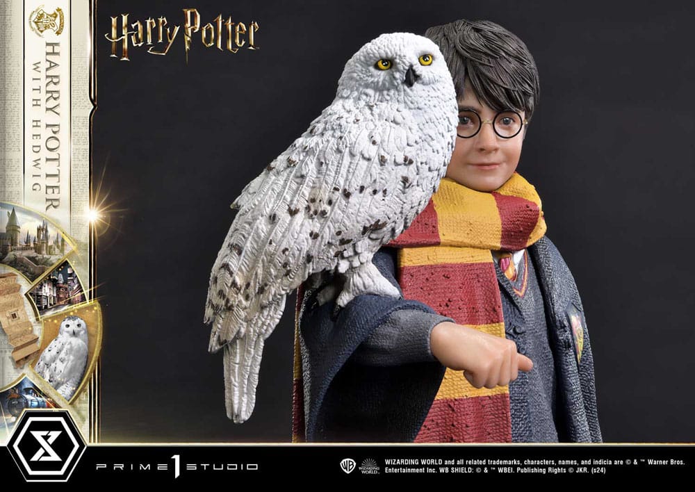 Harry Potter Prime Collectibles Statue 1/6 Harry Potter mit Hedwig 28 cm