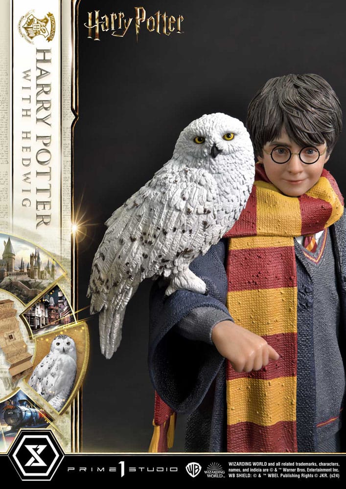Harry Potter Prime Collectibles Statue 1/6 Harry Potter mit Hedwig 28 cm
