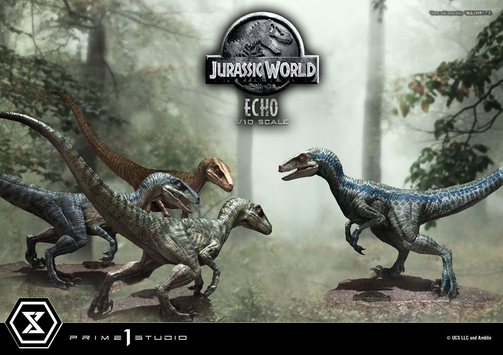 Jurassic World: Fallen Kingdom Prime Collectibles Statue 1/10 Echo 17 cm