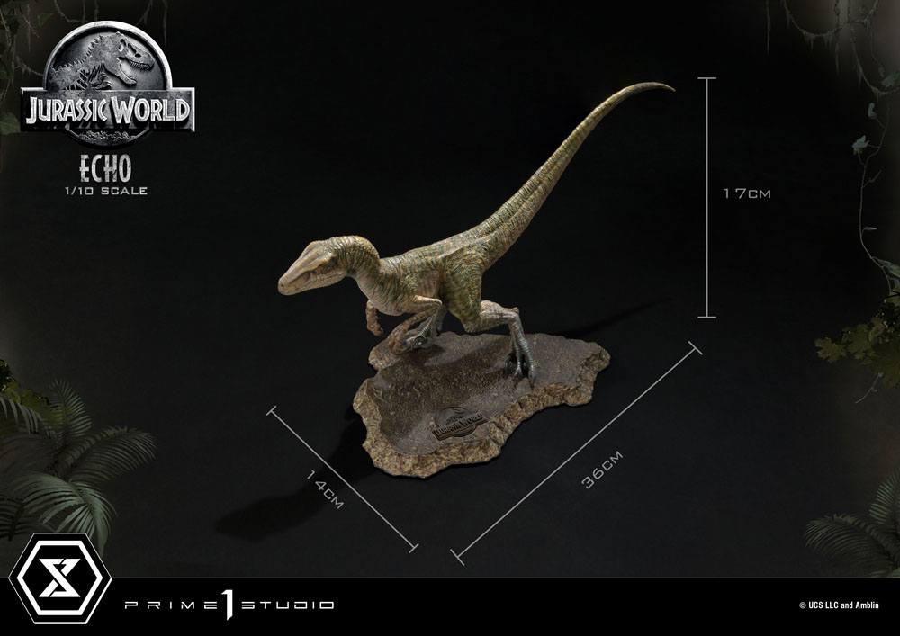 Jurassic World: Fallen Kingdom Prime Collectibles Statue 1/10 Echo 17 cm