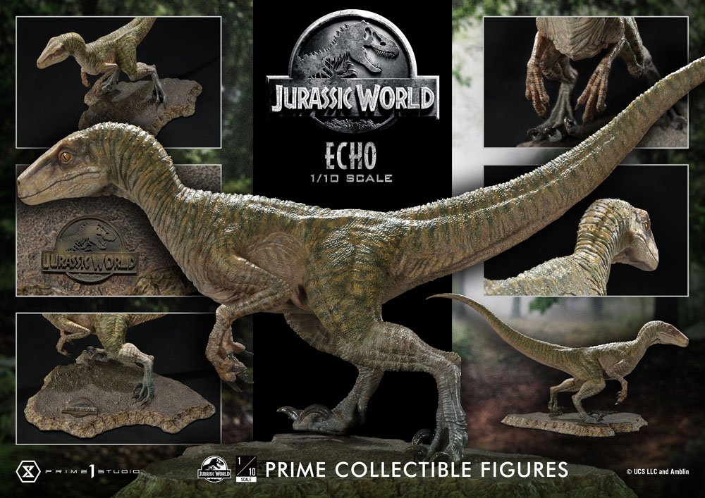 Jurassic World: Fallen Kingdom Prime Collectibles Statue 1/10 Echo 17 cm