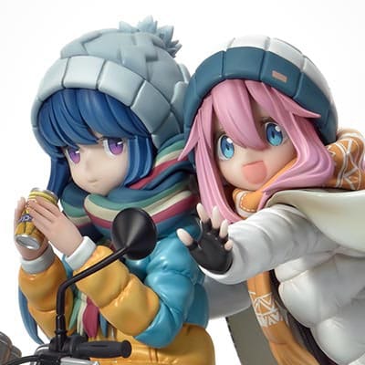 Laid-Back Camp Prisma Wing PVC Statue 1/7 Nadeshiko Kagamihara &amp; Rin Shima 24 cm