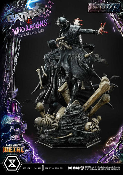 Dark Nights: Metal Ultimate Premium Masterline Series Statue 1/4 Batman VS Batman Who Laughs Deluxe Version 67 cm