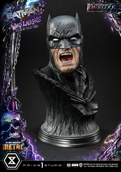 Dark Nights: Metal Ultimate Premium Masterline Series Statue 1/4 Batman VS Batman Who Laughs Deluxe Version 67 cm