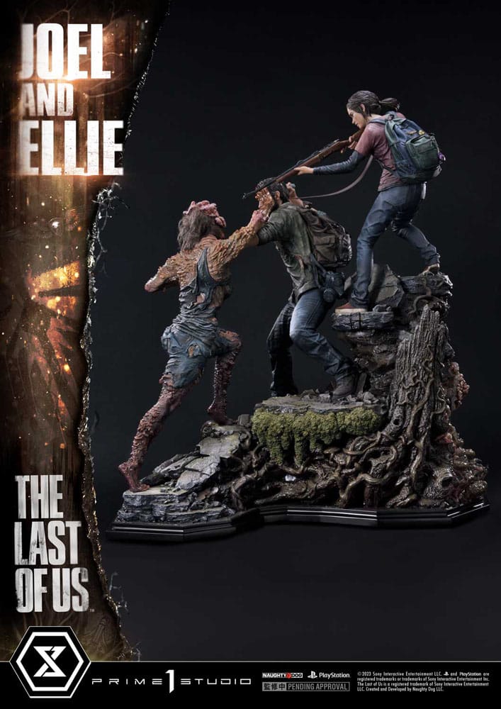 The Last of Us Part I Ultimate Premium Masterline Series Statue 1/4 Joel &amp; Ellie (The Last of Us Part I) 73 cm