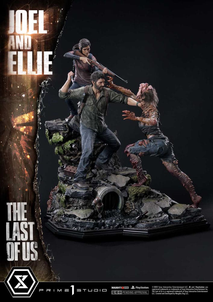 The Last of Us Part I Ultimate Premium Masterline Series Statue 1/4 Joel &amp; Ellie (The Last of Us Part I) 73 cm