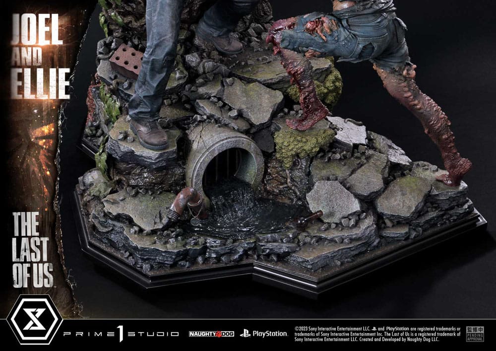 The Last of Us Part I Ultimate Premium Masterline Series Statue 1/4 Joel &amp; Ellie (The Last of Us Part I) 73 cm