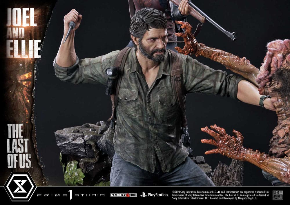 The Last of Us Part I Ultimate Premium Masterline Series Statue 1/4 Joel &amp; Ellie (The Last of Us Part I) 73 cm
