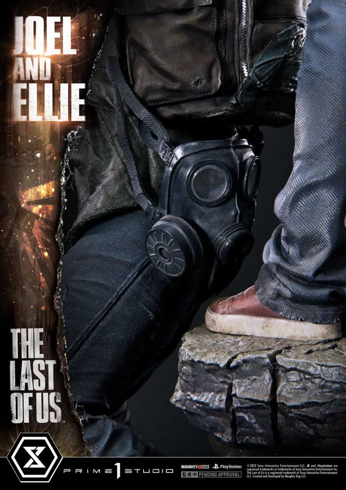 The Last of Us Part I Ultimate Premium Masterline Series Statue Joel &amp; Ellie Deluxe Version (The Last of Us Part I) 73 cm
