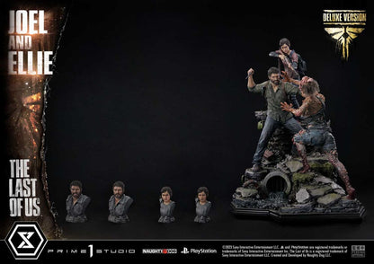The Last of Us Part I Ultimate Premium Masterline Series Statue Joel & Ellie Deluxe Version (The Last of Us Part I) 73 cm