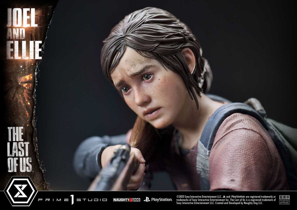 The Last of Us Part I Ultimate Premium Masterline Series Statue Joel &amp; Ellie Deluxe Bonus Version (The Last of Us Part I) 73 cm