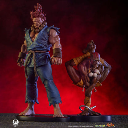 Street Fighter PVC-Statuen 1/10 Akuma &amp; Dhalsim 21 cm