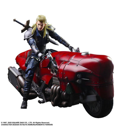 Final Fantasy VII Remake Play Arts Kai Action Figure &amp; Vehicle Roche &amp; Bike