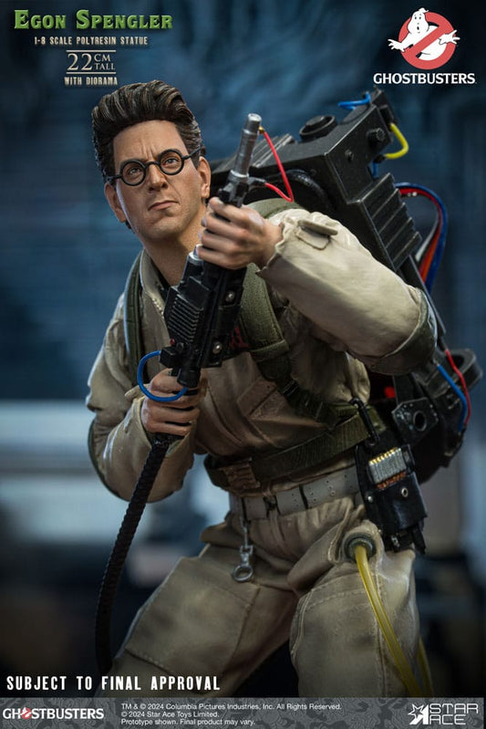 Ghostbusters Resin Statue 1/8 Egon Spengler + Ray Stantz Twin Pack Set 22 cm