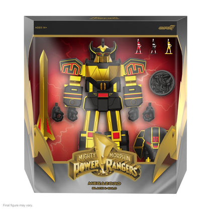 Power Rangers Ultimates Actionfigur Megazord (Schwarz/Gold) 18 cm