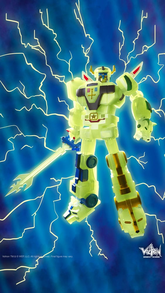 Voltron: Defender of the Universe Ultimates Actionfigur Voltron (Lightning Glow) 18 cm