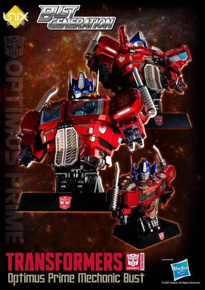Transformers Bust Generation Action Figure Optimus Prime Mechanic Bust 16 cm