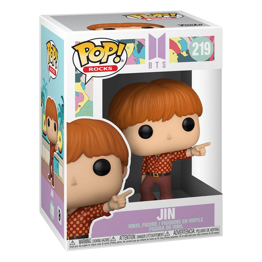 BTS Funko POP! Rocks Vinyl Figur Jin Dynamite 9 cm (KUN 2 stk Tilbage)
