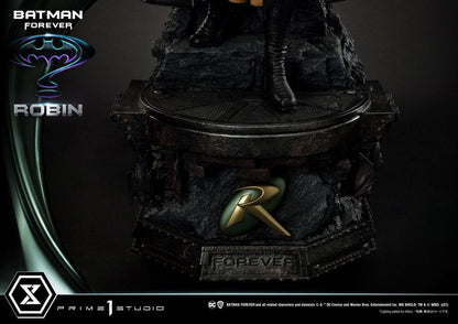 Batman Forever Museum Masterline Series Statue 1/3 Robin 90 cm bottom Robin logo