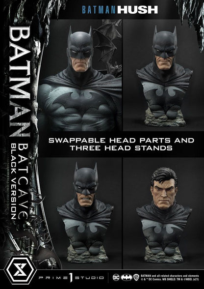 Batman Hush Statue 1/3 Batman Batcave Schwarze Version 88 cm