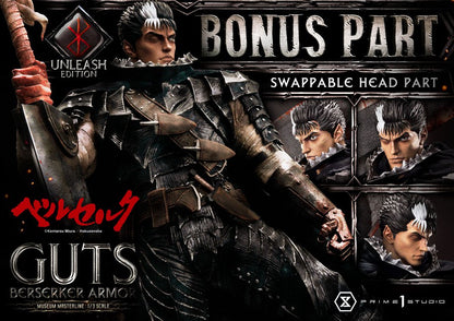Berserker Statue 1/3 - Guts in Berserker Armor Unleash Edition Deluxe Bonus Version (121 cm) von Museum Masterline