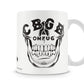 CBGB &amp; OMFUG Totenkopf-Kaffeetasse