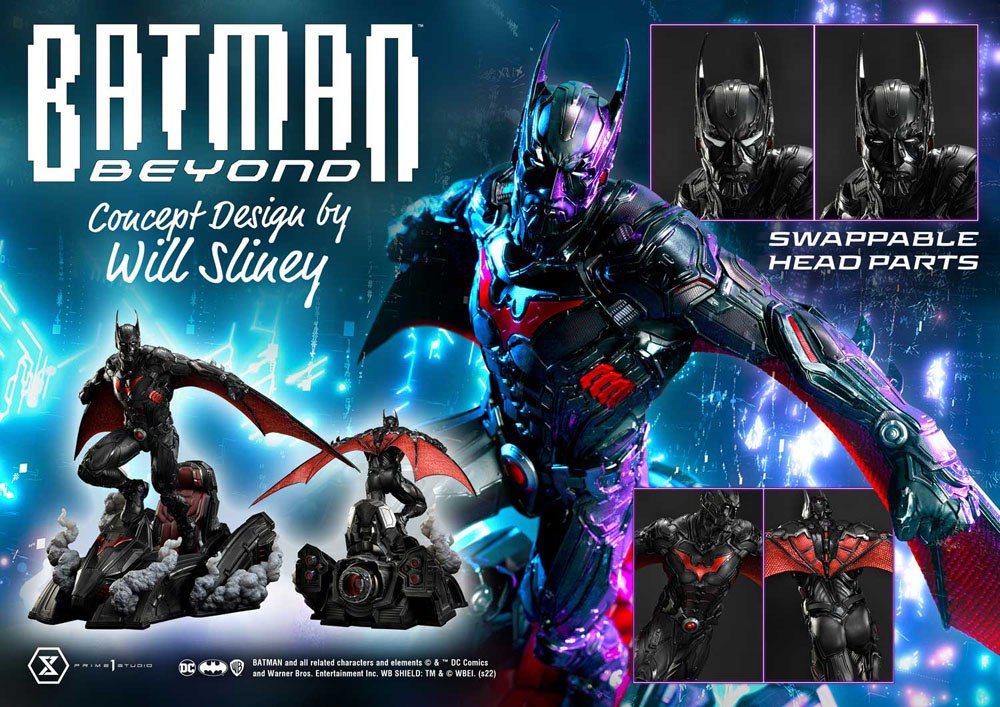DC Comics Museum Masterline Statue 1/3 Batman Beyond (konceptdesign af Will Sliney) Bonusversion 72 cm