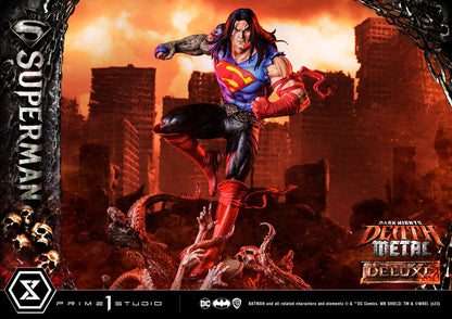 Dark Nights: Death Metal Statue 1/3 Death Metal Superman Deluxe Ver. 94cm