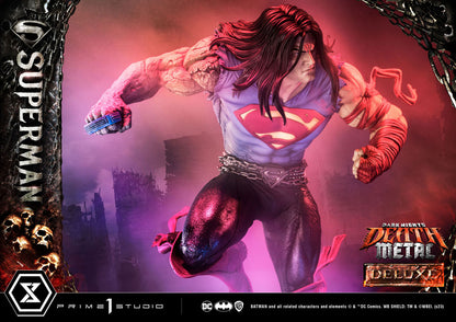 Dark Nights: Death Metal Statue 1/3 Death Metal Superman Deluxe Ver. 94cm