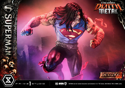 Dark Nights: Death Metal Statue 1/3 Death Metal Superman Deluxe Ver. 94cm