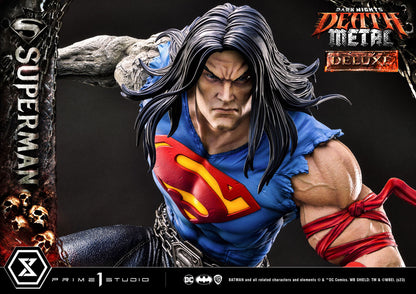 Dark Nights: Death Metal Statue 1/3 Death Metal Superman Deluxe Ver. 94cm