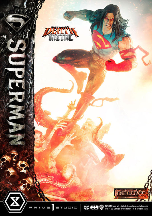 Dark Nights: Death Metal Statue 1/3 Death Metal Superman Deluxe Ver. 94cm