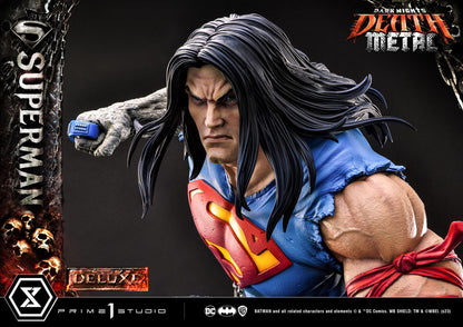 Dark Nights: Death Metal Statue 1/3 Death Metal Superman Deluxe Ver. 94cm