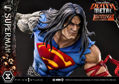 Dark Nights: Death Metal Statue 1/3 Death Metal Superman Deluxe Ver. 94cm