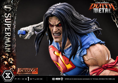 Dark Nights: Death Metal Statue 1/3 Death Metal Superman Deluxe Ver. 94cm