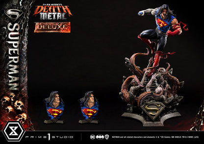 Dark Nights: Death Metal Statue 1/3 Death Metal Superman Deluxe Ver. 94cm